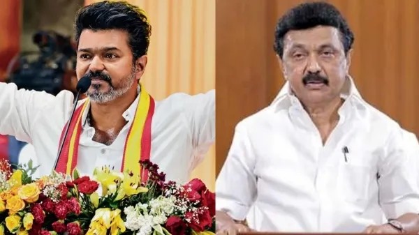 “பரந்தூரில் ஏர்போர்ட்டை தாண்டி ஆளுங்கட்சிக்கு ஏதோ ஒரு லாபம் இருக்கிறது”… புயலை கிளப்பிய விஜய்..‌. பூதாகரமாக வெடித்த பிரச்சனை…!!