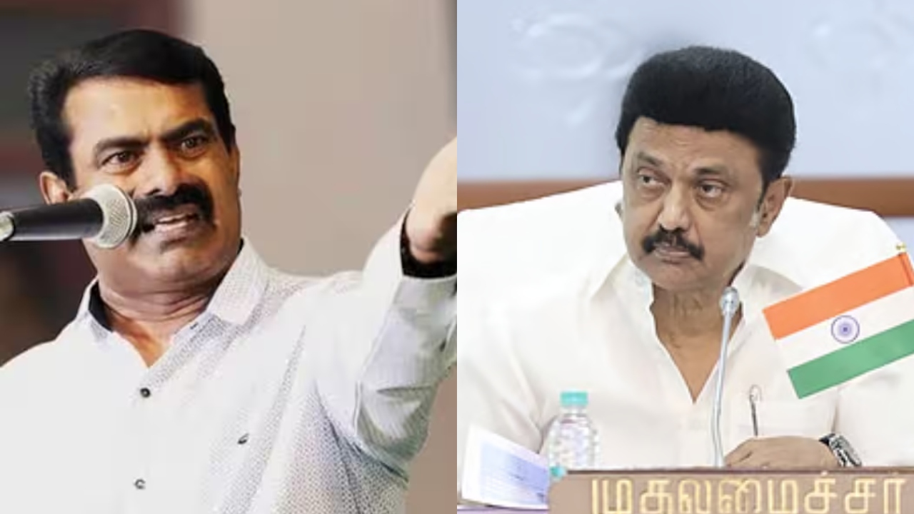 “பிறப்பால் கிடைத்த பதவி”… எந்த தகுதியும் இல்லாதவர் இந்த நிலத்தின் முதலமைச்சராம்… சீமான் கடும் தாக்கு…!!!