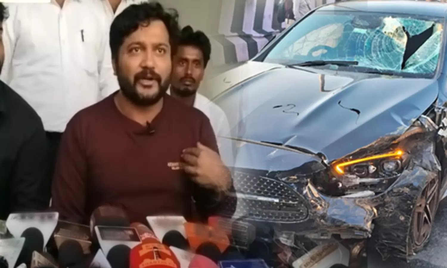 Breaking: குடிபோதையில் காரை ஓட்டிய நடிகர் பாபி சிம்ஹாவின் டிரைவர்… கோர விபத்தில் 3 பேர் படுகாயம்… பெரும் அதிர்ச்சி…!!!