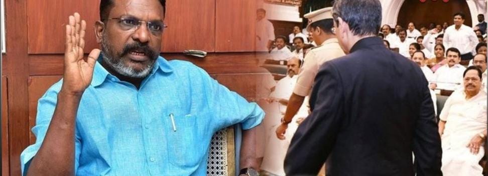 Breaking: அவரை பதவியில் இருந்து குடியரசு தலைவர் உடனே நீக்க வேண்டும்….. ஆளுநர் ரவியின் செயல்பாட்டுக்கு விசிக கடும் கண்டனம்….!!!